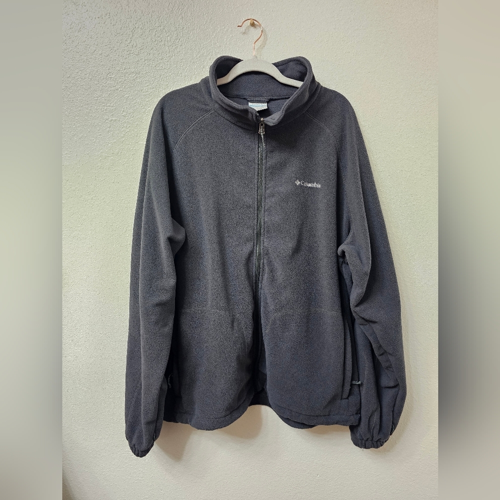Columbia Gray Fleece Jacket
